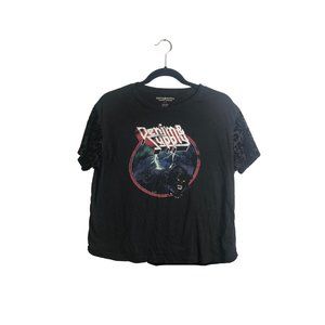 Ralph Lauren Graphic Tee w/ Burnout Sleeves